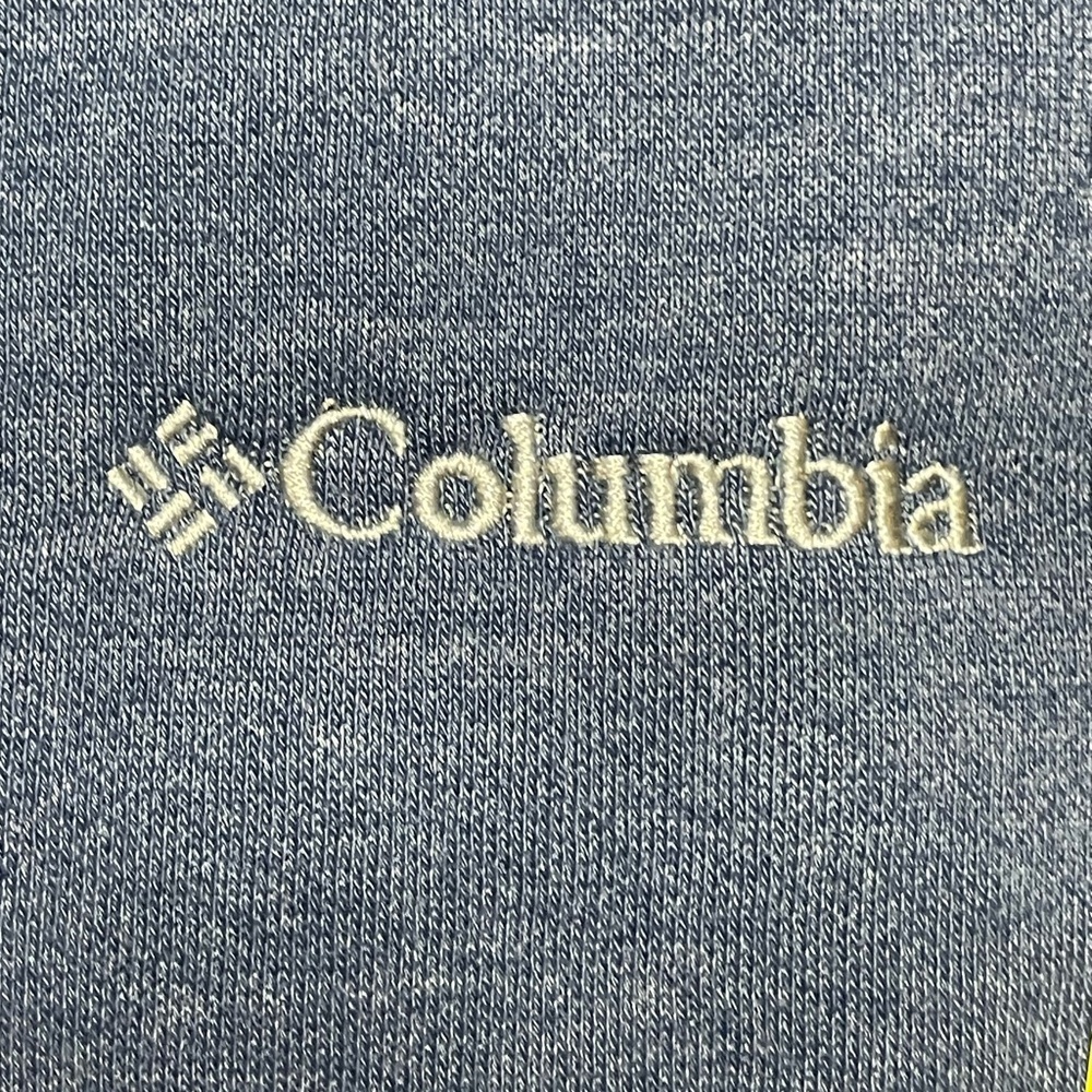 Men's Columbia Hart Mountain II Crewneck Pullover Blue Size: Small - Picture 6 of 10